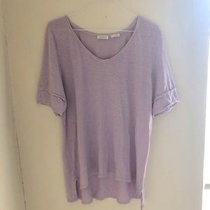 Meadow Rue by Anthro XL Dusty Rose VNeck Shirt